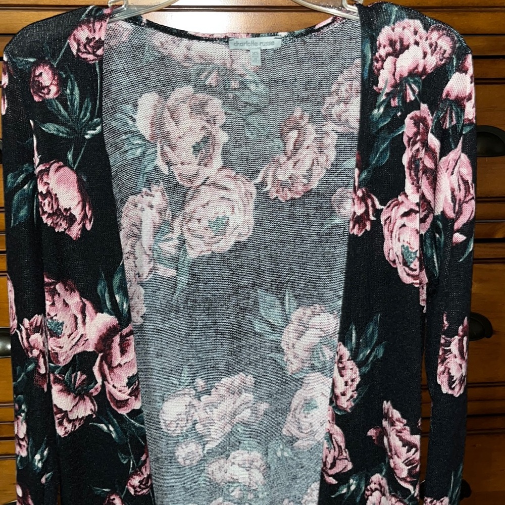 Floral cardigan